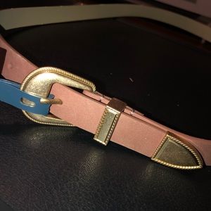 Mauve & Gold Belt | XXL